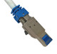 Field-Installable RJ45 CAT6A/7 Connector, 8P8C, Shielded with Internal Ground - 1pc in Bulk Bag - 106250 Field-Installable RJ45 CAT6A/7 Connector, 8P8C, Shielded with Internal Ground - 1pc in Bulk Bag - 106250